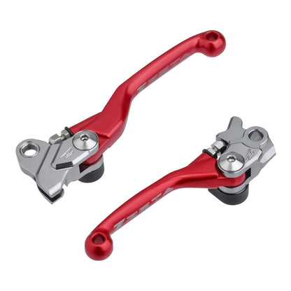 Zeta Pivot Lever Set - Honda CRF125F ‘14-’26 - Red