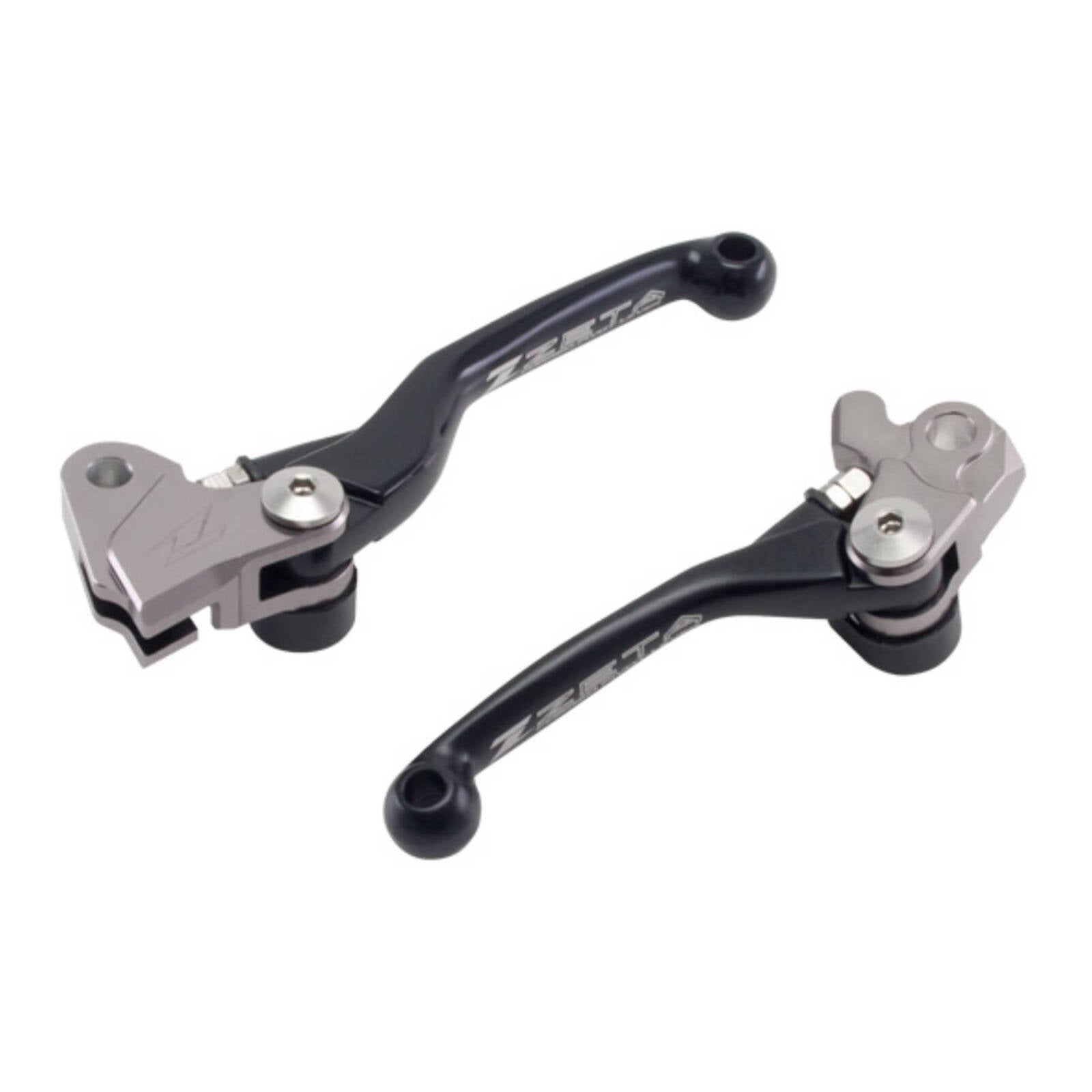 Zeta Pivot Lever Set FP - Kawasaki KX250F / KX450F ('05-'12) - Black