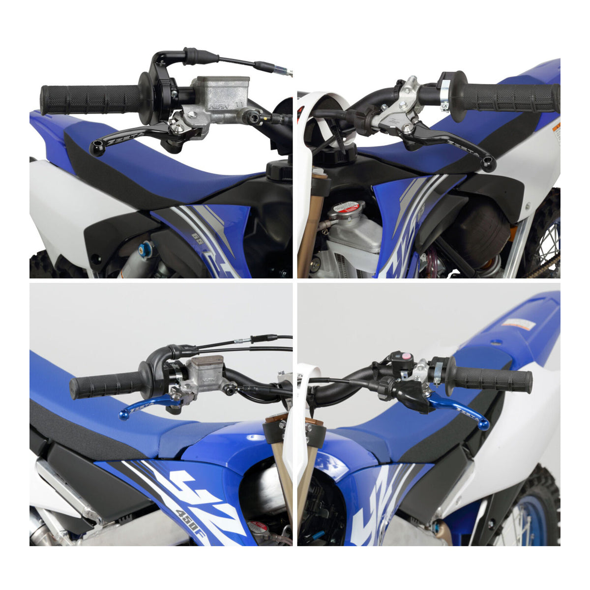 ZETA PIVOT LEVER SET FP YAM YZ250F 27- YZ450F 26- BLACK