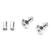 Zeta Bar End Plugs 29mm (2 Pack) - Silver