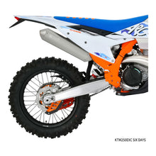 Zeta Rear Brake Disc Guard- Assorted KTM, Husqvarna & GasGas Models - Orange