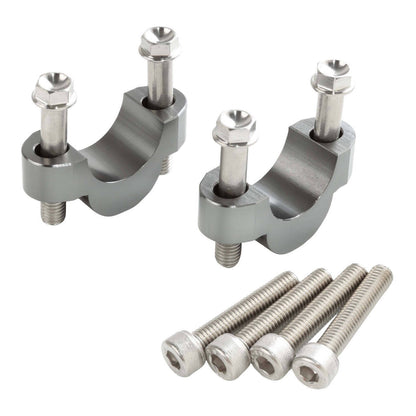 Zeta Handlebar Rise Spacer 14mm Height - 28.6mm Bar - Titanium