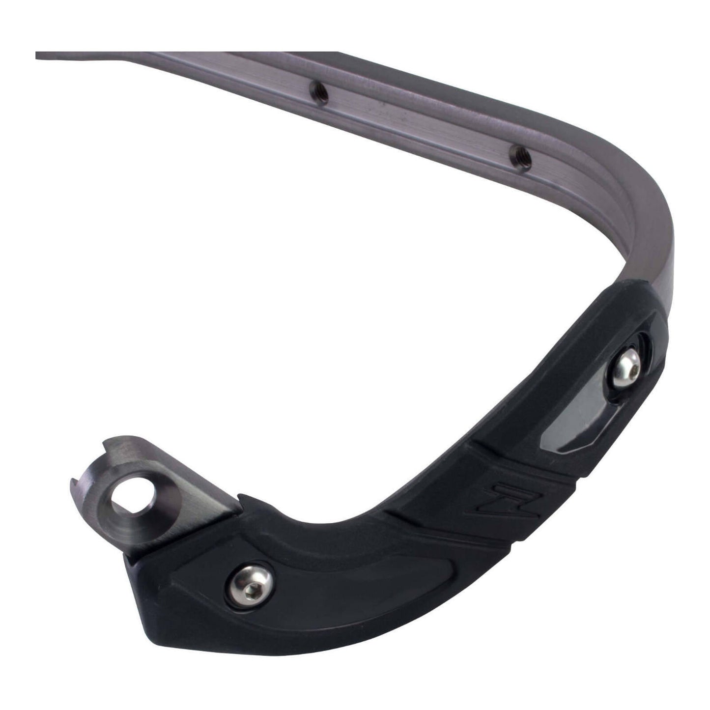 Zeta Pro Armour Handguards Bent - Titanium