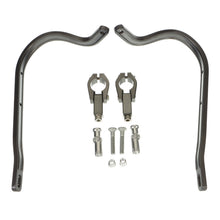 Zeta Armour Handguards Bent for 28.6mm Handlebars - Titanium