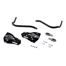 Zeta Armour XC Handguard Kit for 22.2mm Handlebars - Black / Black