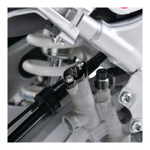 Zeta Rear Brake Reservoir Cover - Yamaha YZ / YZF, WRF, WR250R / WR250X - Black