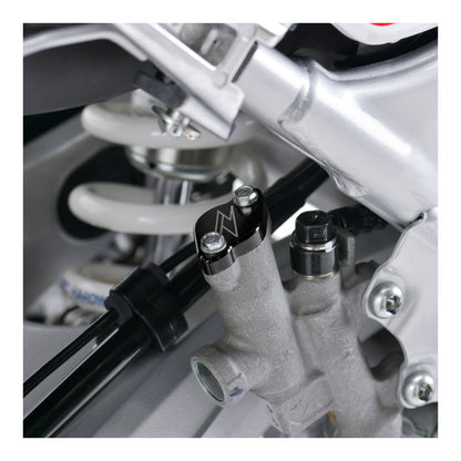 Zeta Rear Brake Reservoir Cover - Yamaha YZ / YZF, WRF, WR250R / WR250X - Black