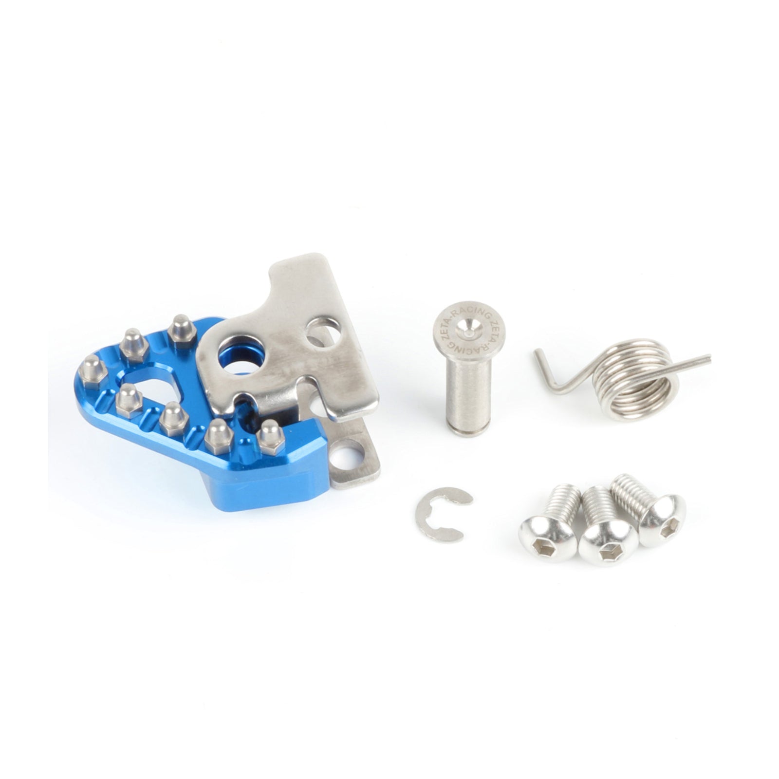 Zeta Trigger Brake Pedal Replacement Tip Set - Blue