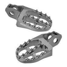 Zeta Aluminium Foot Pegs - Stark Varg - Titanium